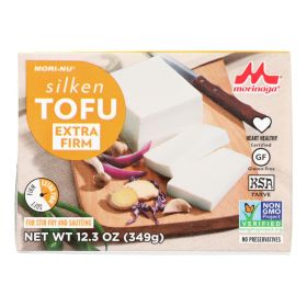 Mori-nu Silken Tofu - Extra Firm - Case Of 12 - 12.3 Oz.