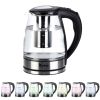 HD-1861-A 110V 1200W 1.8L Electric Glass Kettle US Plug