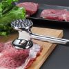 Multifunction Meat Hammer Meat Tenderizer Portable Steak Pork Tools Two Sides Loose Stainless Steel Hammer Kitchen Cooking Tools